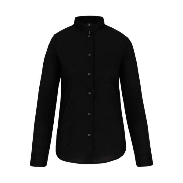 Camicia donna collo alla coreana - immagine 2