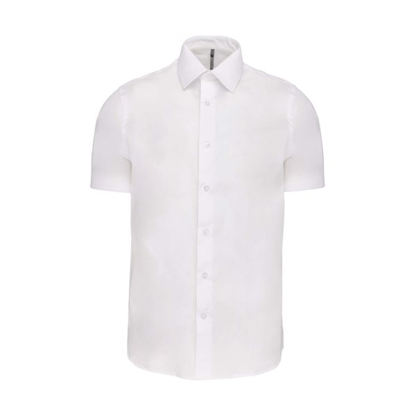 Camicia uomo elasticizzata manica corta - immagine 6