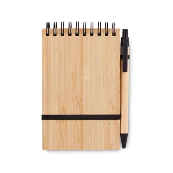 Quaderno A6 con copertina in bambù - immagine 2