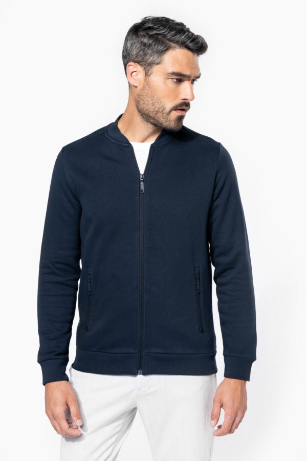 Giacca in felpa con zip