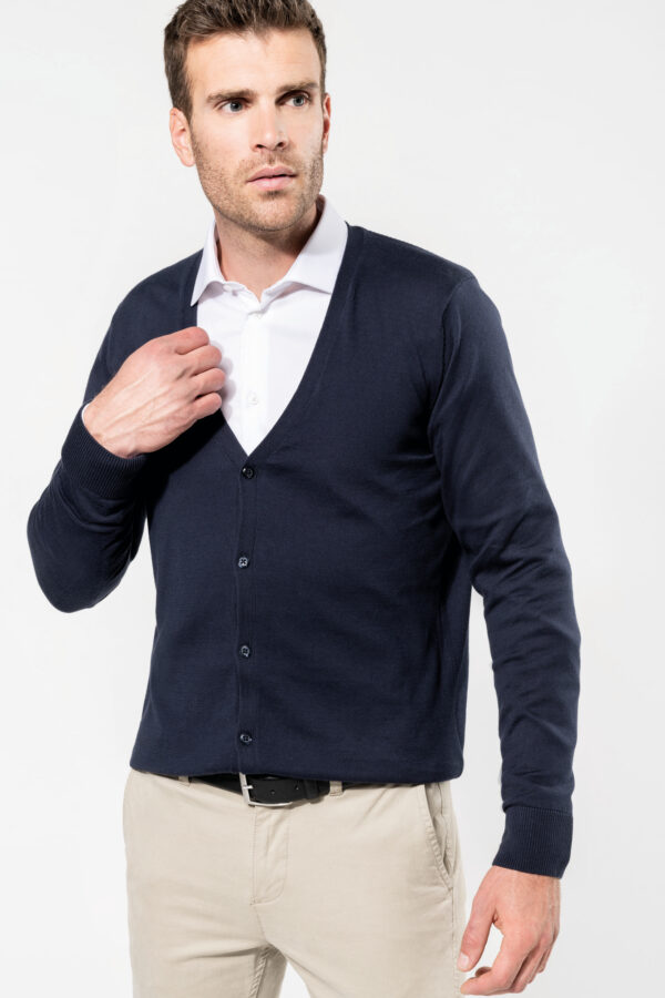 Cardigan uomo Supima®