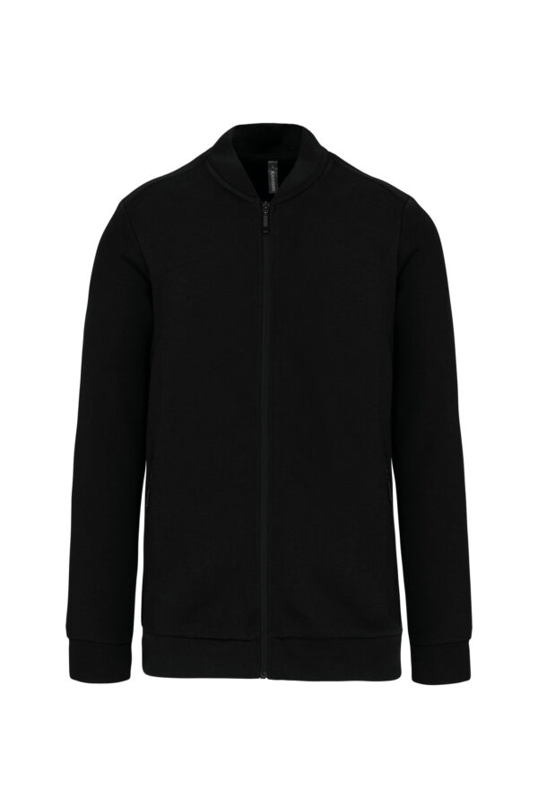 Giacca in felpa con zip - immagine 2