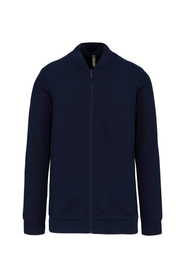 Giacca in felpa con zip - immagine 3