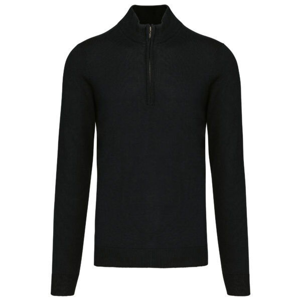 Maglione uomo mezza zip - immagine 2