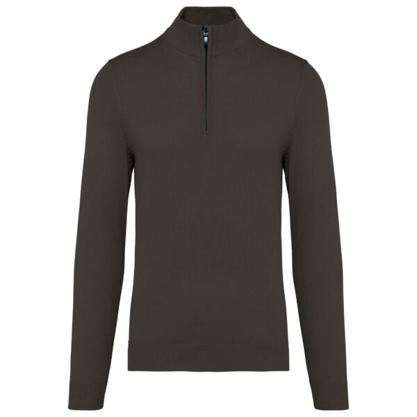 Maglione uomo mezza zip - immagine 3