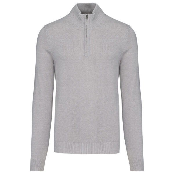 Maglione uomo mezza zip - immagine 4